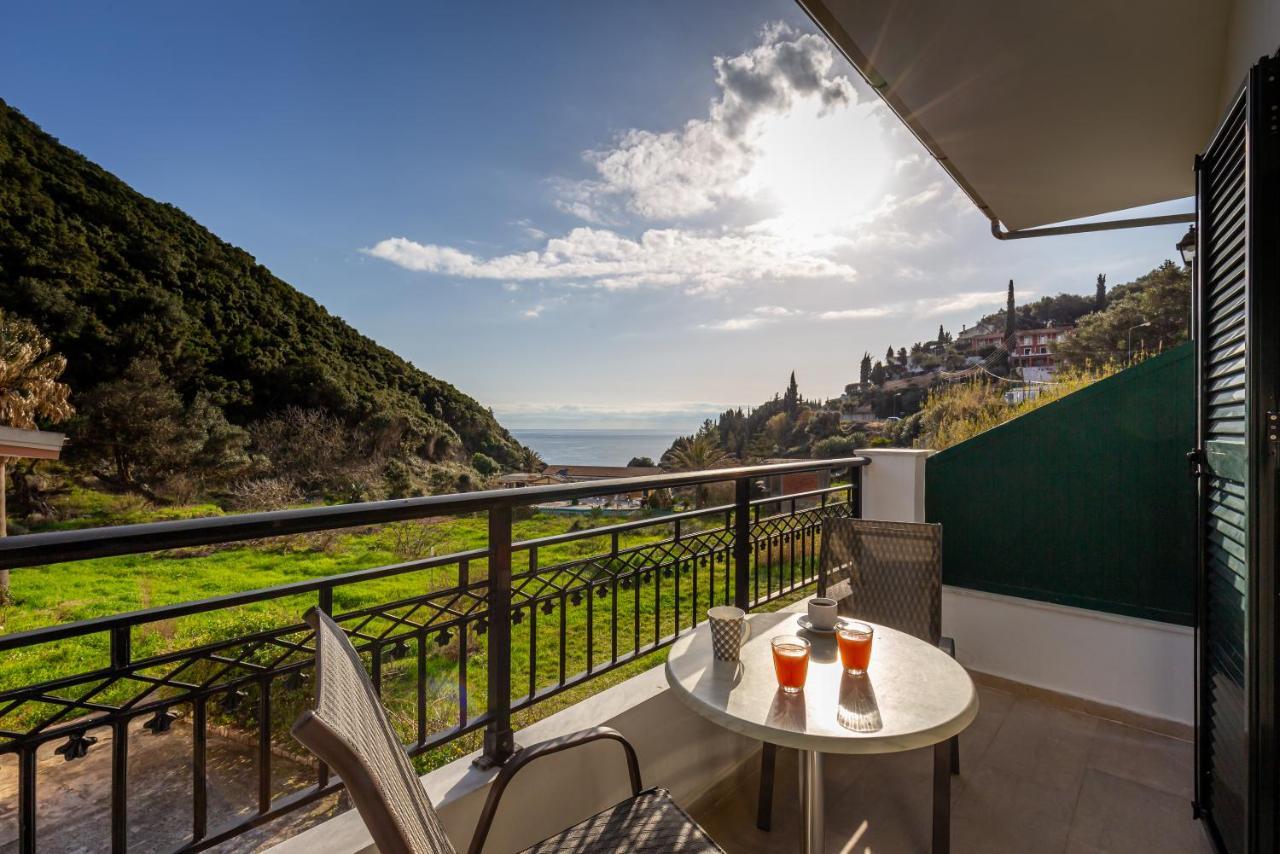Sea View Apartment Paleokastritsa Bagian luar foto